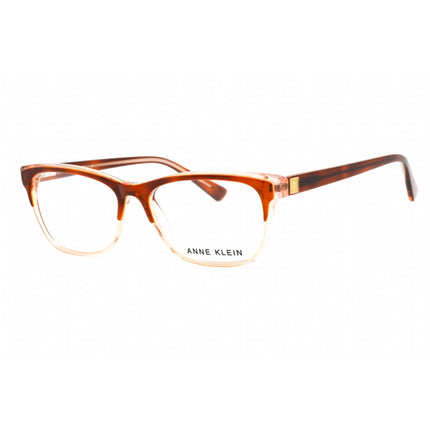 Anne Klein Men's Eyeglasses - Honey Blush Cat Eye Full Rim Plastic Frame | AK5068 726 ,