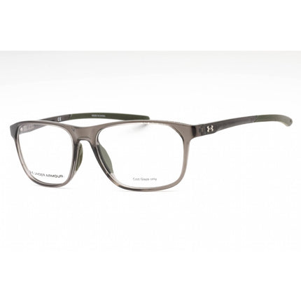 Under Armour Men's Eyeglasses - Crystal Green Plastic Rectangular | UA 5030 00OX 00 ,