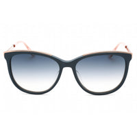 Juicy Couture Women's Sunglasses - Teal Cat Eye Full Rim Frame | JU 615/S 0ZI9 I4 ,