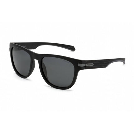 Polaroid Core Men's Sunglasses - Matte Black Rectangular Frame | Pld 2065/S 0003 00 ,