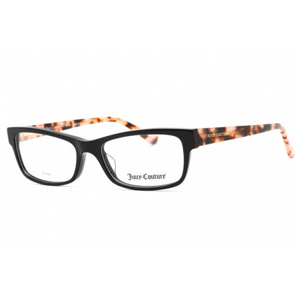 Juicy Couture Women's Eyeglasses - Black Plastic Rectangular Frame | JU 236 0807 00 ,