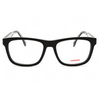 Carrera Unisex Eyeglasses - Black Plastic Rectangular Frame | CARRERA 249 0807 00 ,
