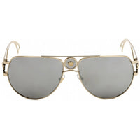 Versace Men's Sunglasses - Pale Gold Metal Full Rim Frame | VE2225 12526G ,