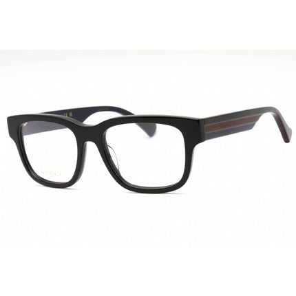 Gucci Men's Eyeglasses - Black Rectangular Full Rim Frame Clear Lens | GG1303O 003 ,