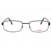 Carrera Men's Eyeglasses - Matte Black Metal Rectangular Frame | CARRERA 264 0003 00 ,