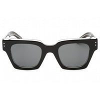 Dolce & Gabbana Men's Sunglasses - Black Crystal Frame Grey Lens | 0DG4413 675/R5 ,