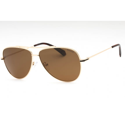 Polaroid Core Men's Sunglasses - Gold Metal Aviator Shape Frame| PLD 6106/S/X 0J5G SP ,