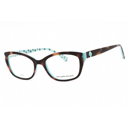 Kate Spade Women's Eyeglasses - Havana Pattern Green Cat Eye Frame | ARABELLE 02NL 00 ,