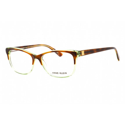 Anne Klein Men's Eyeglasses - Tortoise Green Cat Eye Plastic Frame | AK5068 218 ,