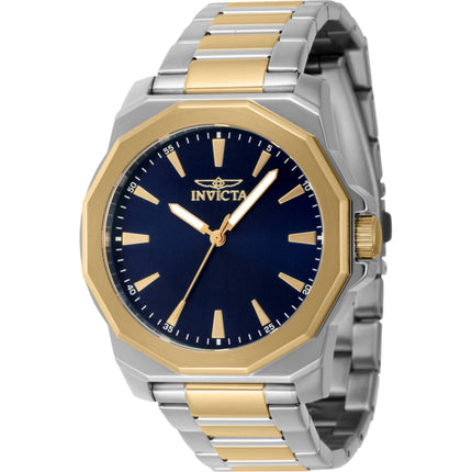 Invicta Men's Watch - Speedway Gold Tone Bezel Blue Dial Two Tone Bracelet | 46838 ,