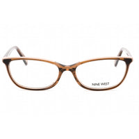 Nine West Women's Eyeglasses - Brown/Beige Plastic Cat Eye Frame | NW5161 210 ,
