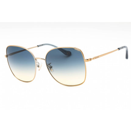 Coach Women's Sunglasses - Gold Metal Butterfly Full Rim Frame | 0HC7133 900579 ,
