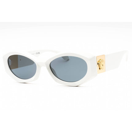 Versace Women's Sunglasses - White Plastic Oval Shape Full Rim Frame | 0VE4466U 546280 ,