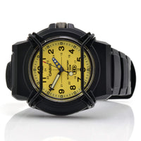 Casio Black Resin Case Black Band Watch | HDA-600-9B ,