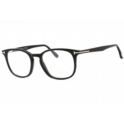 Tom Ford Men's Eyeglasses - Shiny Black Plastic Oval Shape Full Rim Frame | FT5505 1 ,