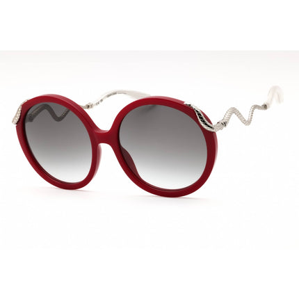 Roberto Cavalli Women's Sunglasses - Red Acetate Round Full Rim Frame | SRC004M 09EZ ,