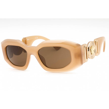 Versace Women's Sunglasses - Opaline Beige Geometric Full Rim Frame | 0VE4425U 546773 ,