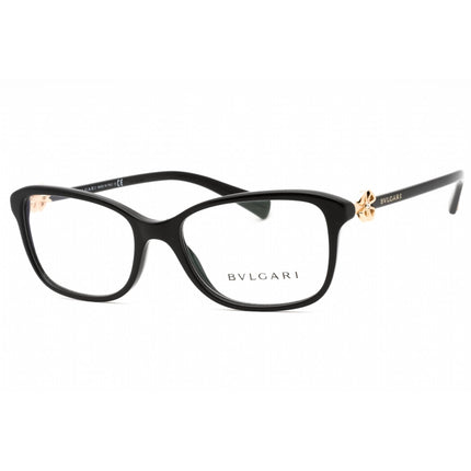 Bvlgari Women's Eyeglasses - Black Plastic Full Rim Cat Eye Shape Frame | 0BV4191B 501 ,