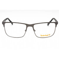 Timberland Men's Eyeglasses - Matte Dark Nickeltin Rectangular Frame | TB1710 007 ,