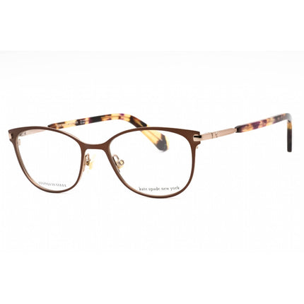 Kate Spade Women's Eyeglasses - Brown Havana Metal Oval Frame | Jabria 0WR9 00 ,