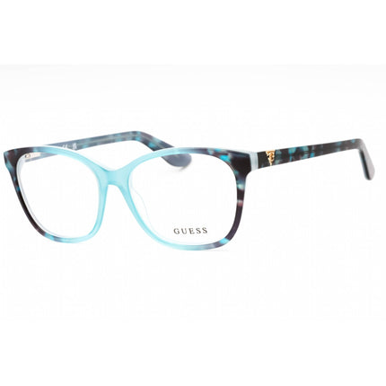 Guess Women's Eyeglasses - Turquoise/Other Plastic Cat Eye Full Rim | GU2949-N 089 ,