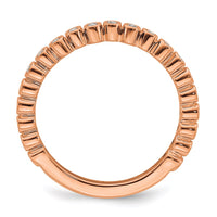 14k Rose Gold Stackable Expressions Diamond Ring | SK2099 ,