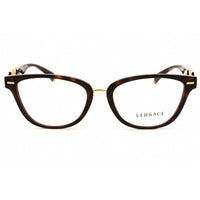 Versace Women's Eyeglasses - Dark Havana Nylon/Metal Cat Eye Frame | 0VE3336U 108 ,