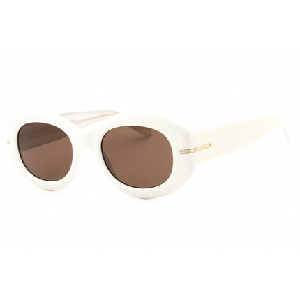Hugo Boss Women's Sunglasses - Ivory Plastic Frame Brown Lens | BOSS 1521/S 0SZJ 70 ,