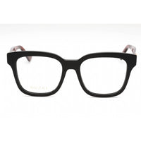 Gucci Unisex Eyeglasses - Black/Burgundy Plastic Square Full Rim Frame | GG0958O 008 ,