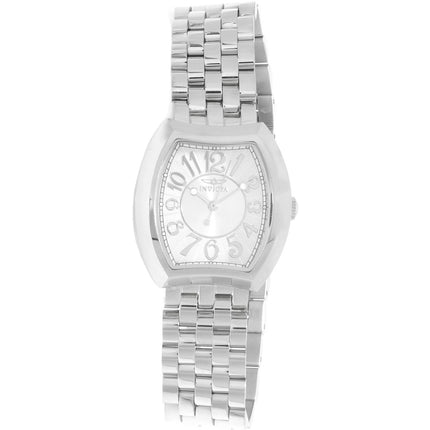 Invicta 15038 Women's Angel Silver Dial Stainless Steel Bracelet Quartz Watch ,