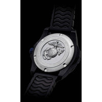 ProTek Men's Watch - USMC Series Quartz Black and Brown Dial Rubber Strap Dive | 1016 ,