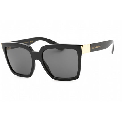Dolce & Gabbana Women's Sunglasses - Black Cat Eye Full Rim Frame | 0DG6165 501/87 ,