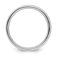 Sterling Silver Stackable Expressions Rhodium Polished Ring | QSK247 ,