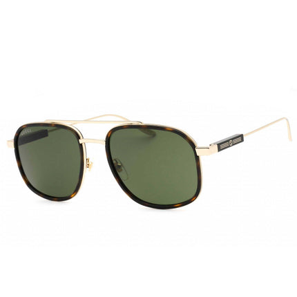 Gucci Men's Sunglasses - Havana/Gold Full Rim Metal Frame | GG1310S 002 ,
