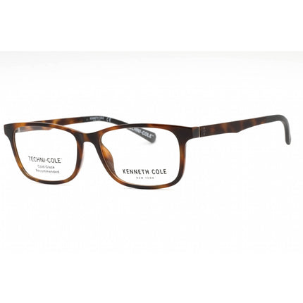 Kenneth Cole New York Women's Eyeglasses - Dark Havana Plastic Frame | KC0343 052 ,