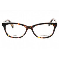 Kate Spade Women's Eyeglasses - Pink Havana Plastic Cat Eye Frame | Amelinda 0HT8 00 ,