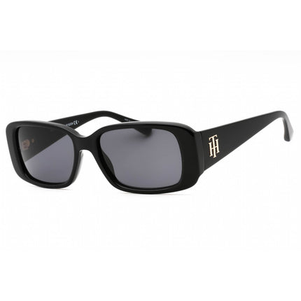 Tommy Hilfiger Women's Sunglasses - Black Plastic Rectangular Frame | TH 1966/S 807 IR ,
