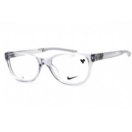 Nike Women's Eyeglasses - Wolf Grey Plastic Cat Eye Full Rim Frame | NIKE 7155 030 ,