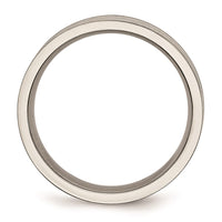 Titanium Grooved Yellow IP-plated 6mm Brushed & Polished Band | TB361 ,