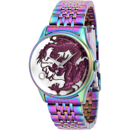 Invicta Women's Watch - Vintage Automatic Purple and White MOP Dial Bracelet | 39863 ,