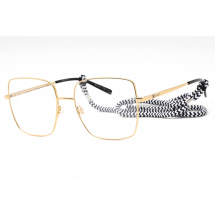 M Missoni Women's Eyeglasses - Gold Metal Square Full Rim Frame | MMI 0021 0J5G 00 ,