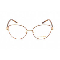 Tory Burch Women's Eyeglasses - Shiny Gold Metal Cat Eye Full Rim Frame | TY1073 3309 ,