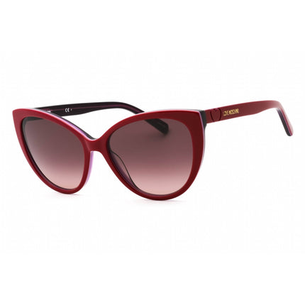 Moschino Love Women's Sunglasses - Cherry Cat Eye Full Rim Frame | MOL043/S 08CQ 3X ,