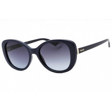 Polaroid Core Women's Sunglasses - Blue Cat Eye Full Rim Frame | PLD 4154/S/X 0PJP WJ ,