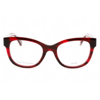 Tommy Hilfiger Women's Eyeglasses - Red Horn Cat Eye Plastic Frame | TH 1864 0573 00 ,