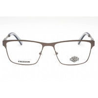 Harley Davidson Men's Eyeglasses - Matte Gunmetal Metal Full Rim Frame | HD9009 009 ,