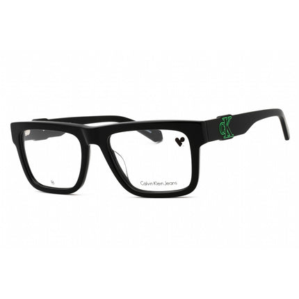 Calvin Klein Jeans Unisex Eyeglasses - Black Square Full Rim Frame | CKJ23647 001 ,