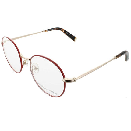 Kendall + Kylie Women's Eyeglasses - Red Metal Frame Demo Lens | KKO117 WHITNEY 615 ,