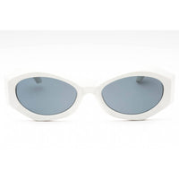 Versace Women's Sunglasses - White Plastic Oval Shape Full Rim Frame | 0VE4466U 546280 ,