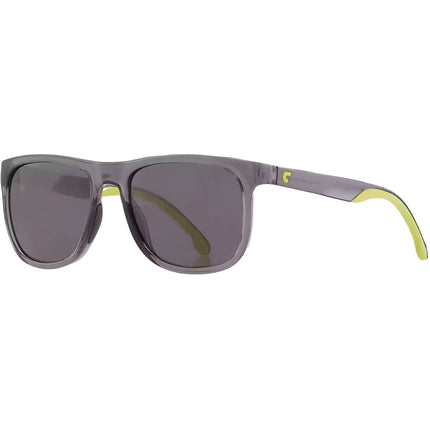Carrera Unisex Sunglasses - Grey Plastic Square Shape Frame Grey Lens | 2038T/S 0KB7 ,